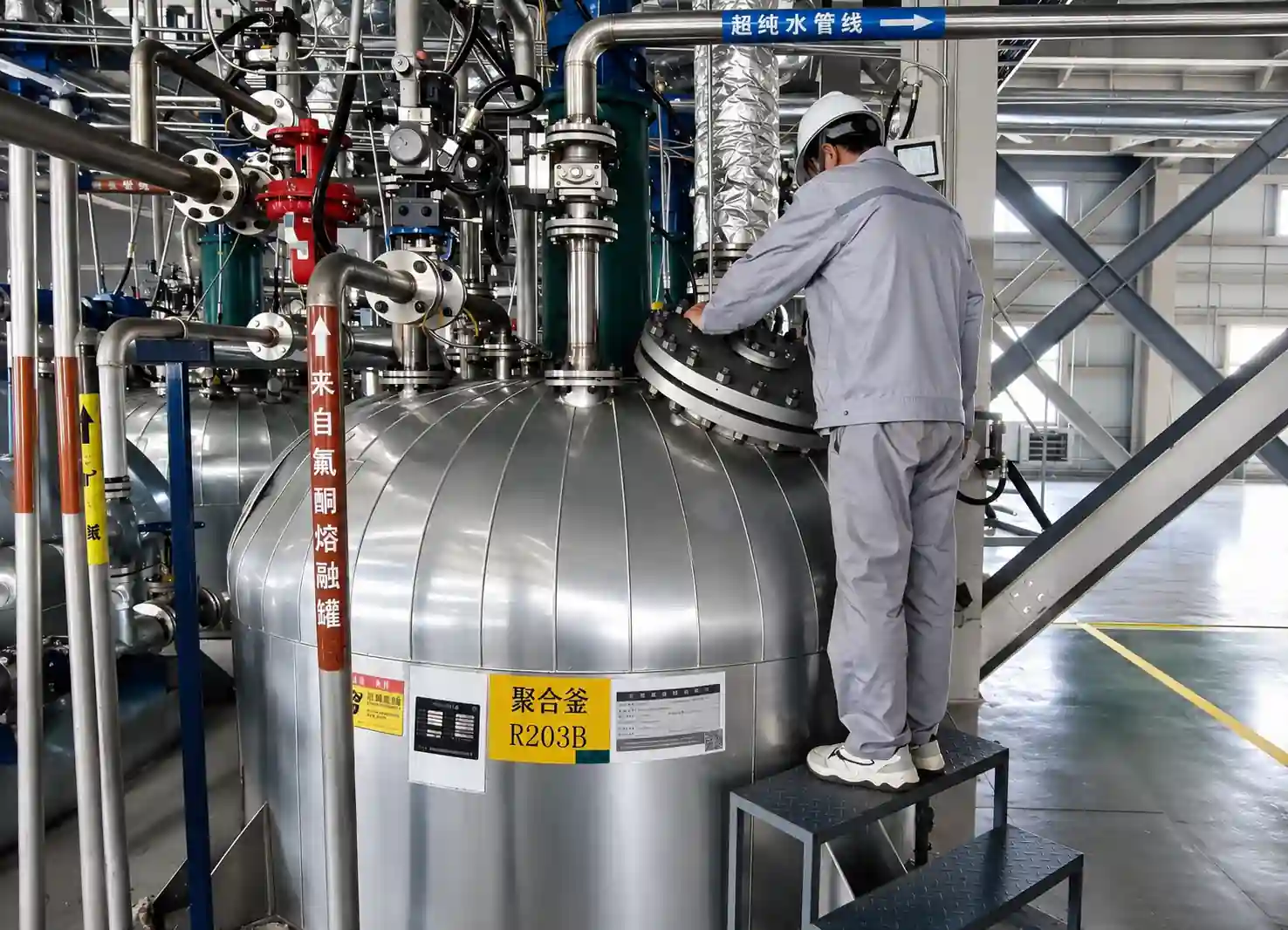 PEEK materials factory production area
