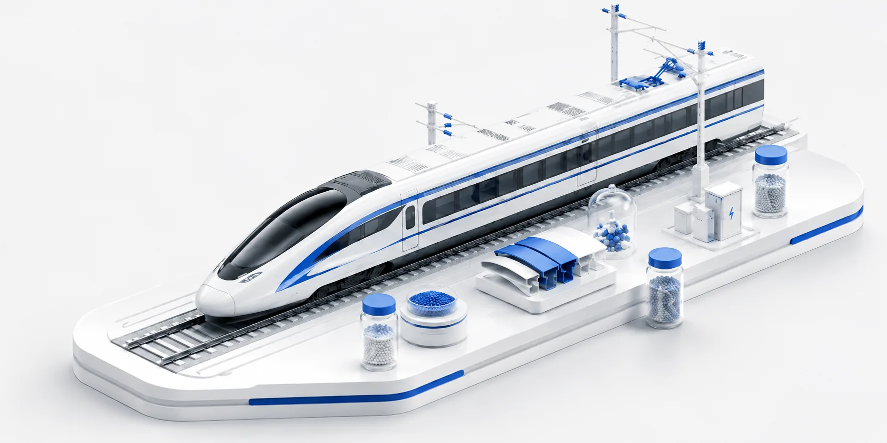 CNPEEK high-speed rail applications
